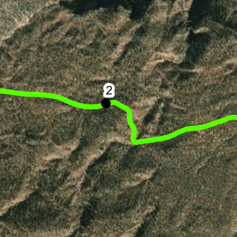 Zion Trailfest Half Marathon Map by Maps for Motion Avenza Maps
