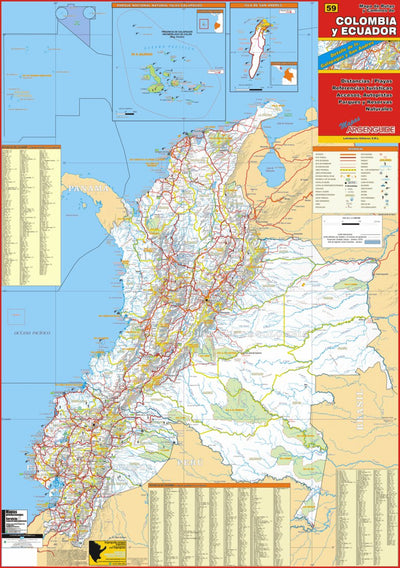 Mapa de Colombia y Ecuador Preview 1