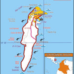 Mapa de la Isla de San Andres Preview 1