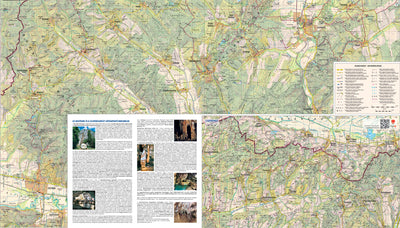 AGGTELEK-GÖMÖR - Dél turistatérkép / Aggtelek-Gomor South tourist map