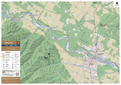 MAP 2 - Rekifune River Packrafting and Canoeing Route (Hokkaido, Japan)