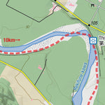 MAP 2 - Rekifune River Packrafting and Canoeing Route (Hokkaido, Japan)