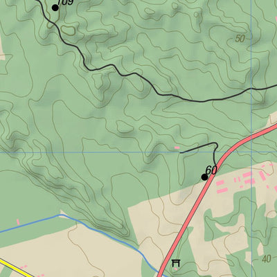 MAP 3 - Rekifune River Packrafting and Canoeing Route (Hokkaido, Japan)