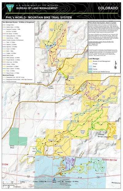 Phil's World Mountain Bike Trail System