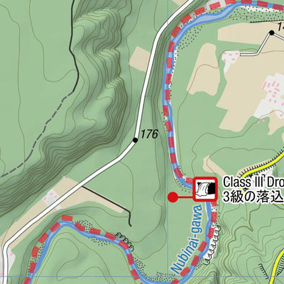 Nubinai River Packrafting and Canoeing Map (Hokkaido, Japan)