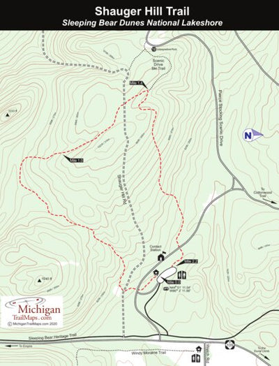 Shauger Hill Trail - Sleeping Bear Dunes