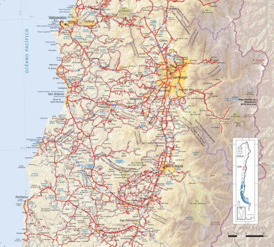 Carta Caminera de O'Higgins