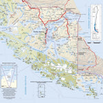 Carta Caminera de Magallanes y la Antártica Chilena (Sur)