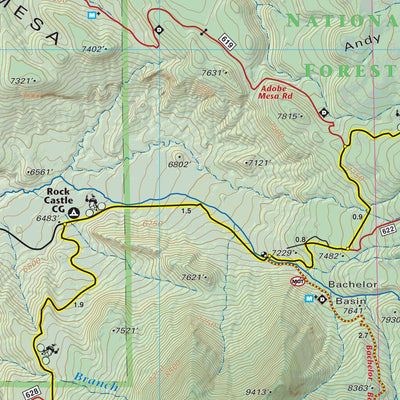 Classic Moab Trails 7th-East side