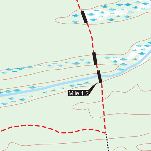 Good Harbor Bay Trail - Sleeping Bear Dunes Map by MichiganTrailMaps.com