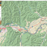 Shokotsu River Canoeing Map (Hokkaido, Japan)