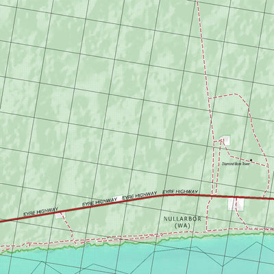 Getlost Map 4834 ALBALA KAROO Topographic Map V14d 1:75,000