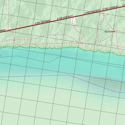 Getlost Map 4934 YANGOONABIE Topographic Map V14d 1:75,000