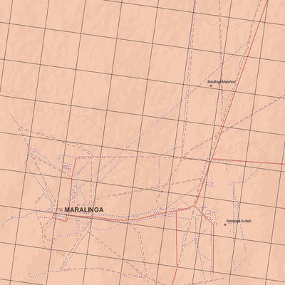 Getlost Map 5237 MARALINGA Topographic Map V14d 1:75,000