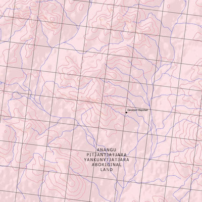 Getlost Map 5145 DAVENPORT Topographic Map V14d 1:75,000