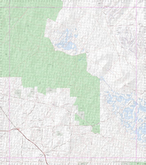 Getlost Map 5833 WIRRULLA Topographic Map V14d 1:75,000