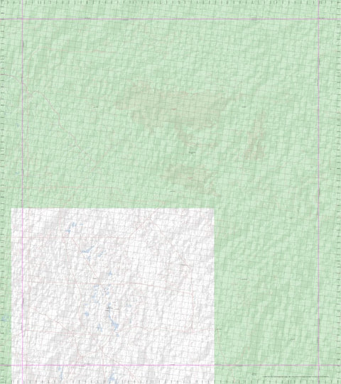 Getlost Map 5435 MIDGERIE Topographic Map V14d 1:75,000