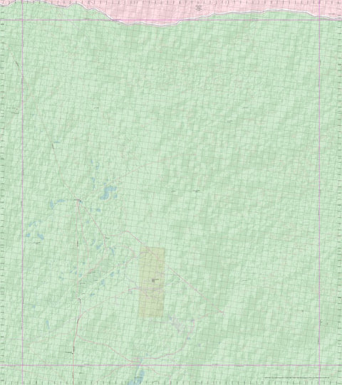 Getlost Map 5336 PIDINGA Topographic Map V14d 1:75,000