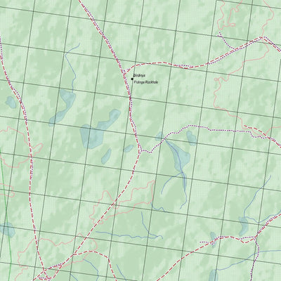 Getlost Map 5336 PIDINGA Topographic Map V14d 1:75,000