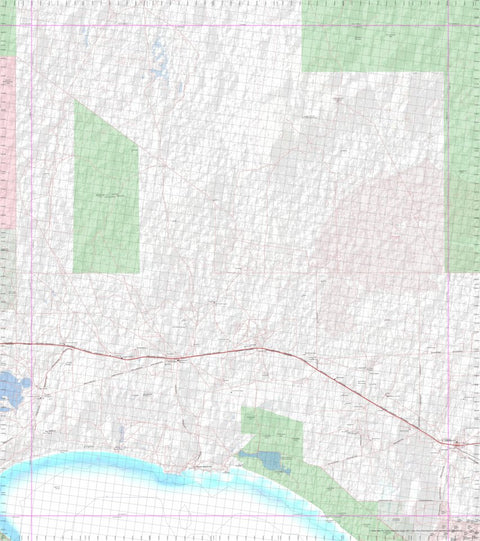Getlost Map 5434 BOOKABIE Topographic Map V14d 1:75,000