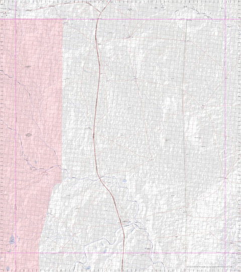 Getlost Map 5545 ALCURRA Topographic Map V14d 1:75,000