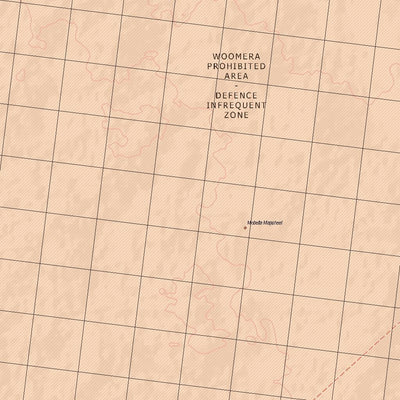 Getlost Map 5537 MOBELLA Topographic Map V14d 1:75,000