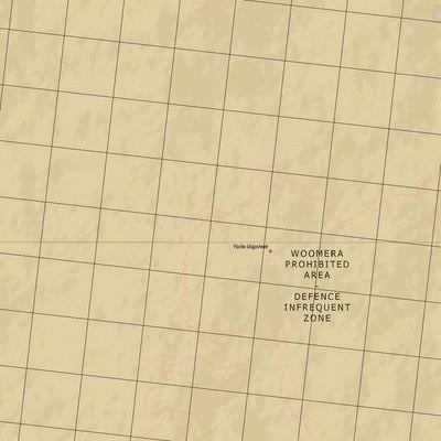 Getlost Map 5640 YARLIE Topographic Map V14d 1:75,000