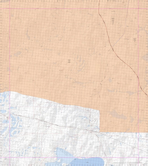 Getlost Map 5936 KINGOONYA Topographic Map V14d 1:75,000