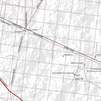 Getlost Map 5733 CARAWA Topographic Map V14d 1:75,000