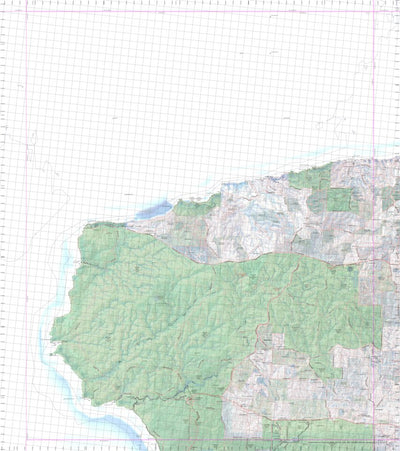 Getlost Map 6226 BORDA Topographic Map V14d 1:75,000
