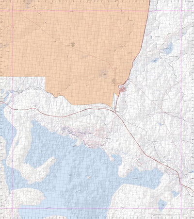 Getlost Map 6235 WOOMERA Topographic Map V14d 1:75,000