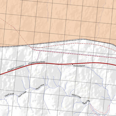 Getlost Map 6235 WOOMERA Topographic Map V14d 1:75,000