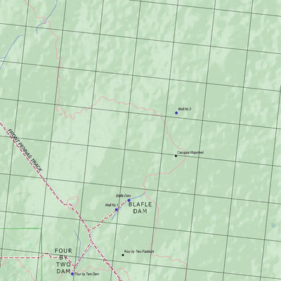 Getlost Map 6032 CACUPPA Topographic Map V14d 1:75,000
