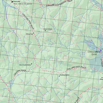 Getlost Map 6032 CACUPPA Topographic Map V14d 1:75,000