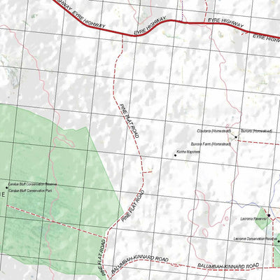 Getlost Map 6131 KIMBA Topographic Map V14d 1:75,000