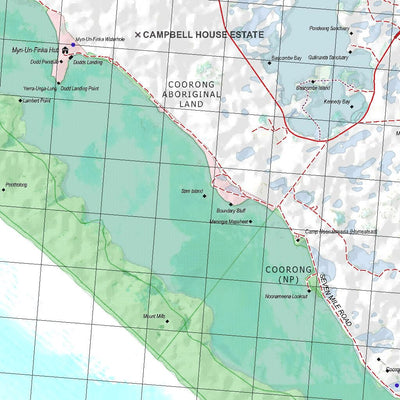 Getlost Map 6726 MENINGIE Topographic Map V14d 1:75,000