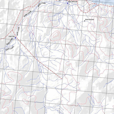Getlost Map 6434 YADLAMALKA Topographic Map V14d 1:75,000