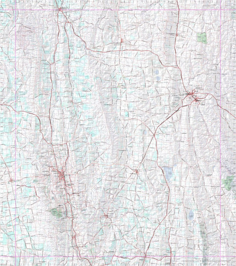 Getlost Map 6630 CLARE Topographic Map V14d 1:75,000