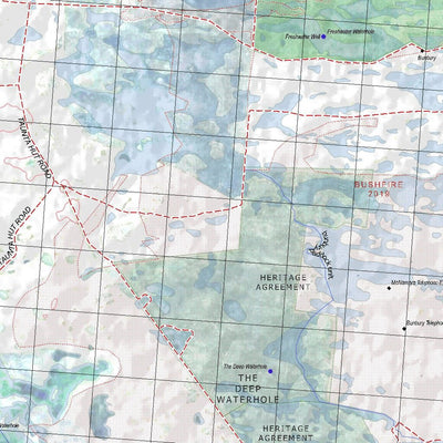 Getlost Map 6825 SANTO Topographic Map V14d 1:75,000