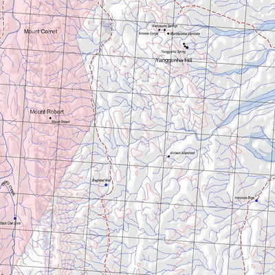 Getlost Map 6736 ARROWIE Topographic Map V14d 1:75,000
