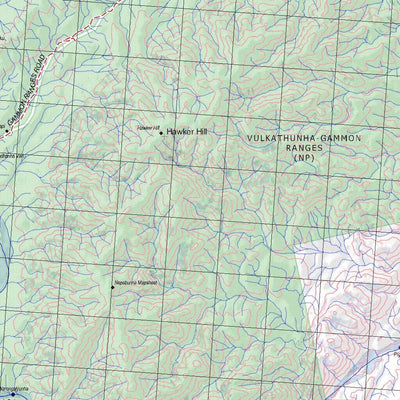 Getlost Map 6736 ARROWIE Topographic Map V14d 1:75,000