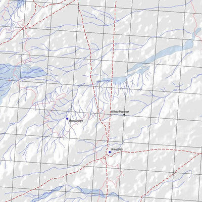 Getlost Map 6734 WILLIPPA Topographic Map V14d 1:75,000