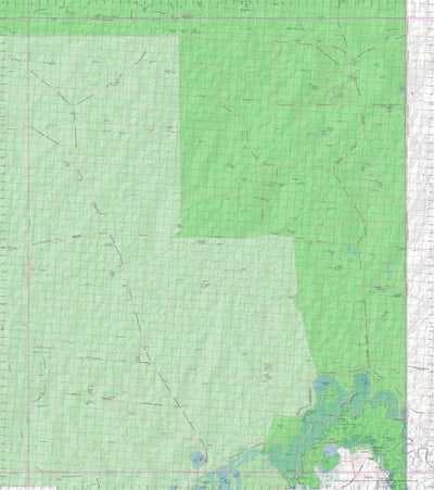 Getlost Map 7030 CHOWILLA Topographic Map V14d 1:75,000