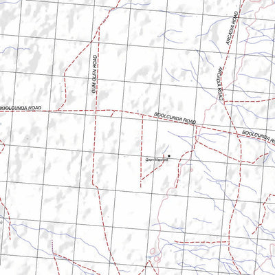 Getlost Map 6533 QUORN Topographic Map V14d 1:75,000