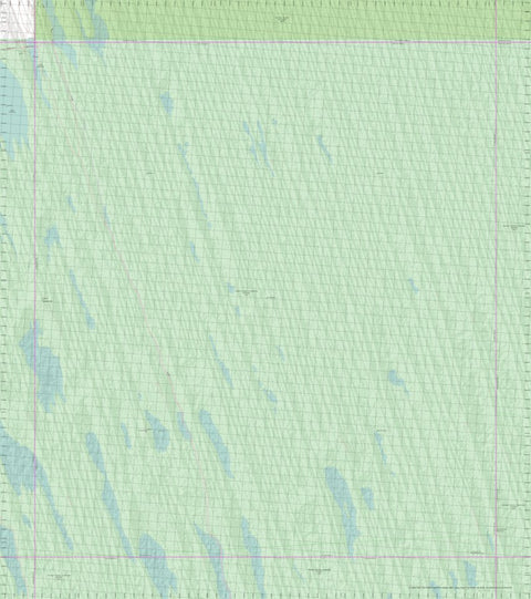 Getlost Map 6545 LAKE POEPPEL Topographic Map V14d 1:75,000