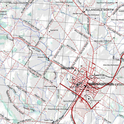 Getlost Map 6629 KAPUNDA Topographic Map V14d 1:75,000