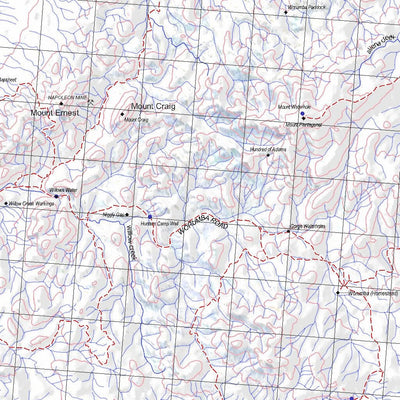Getlost Map 6634 WILPENA Topographic Map V14d 1:75,000