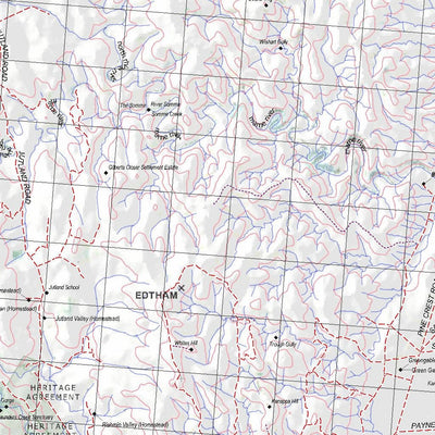 Getlost Map 6728 MANNUM Topographic Map V14d 1:75,000