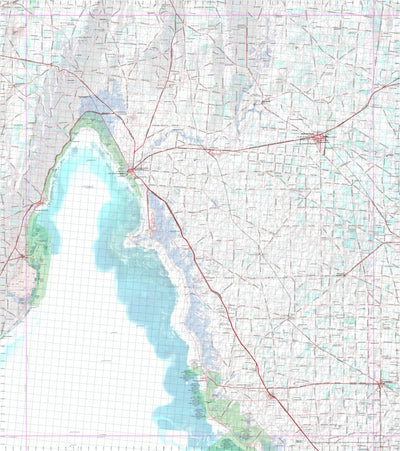 Getlost Map 6529 WAKEFIELD Topographic Map V14d 1:75,000