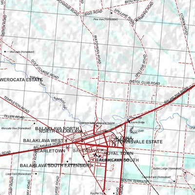 Getlost Map 6529 WAKEFIELD Topographic Map V14d 1:75,000